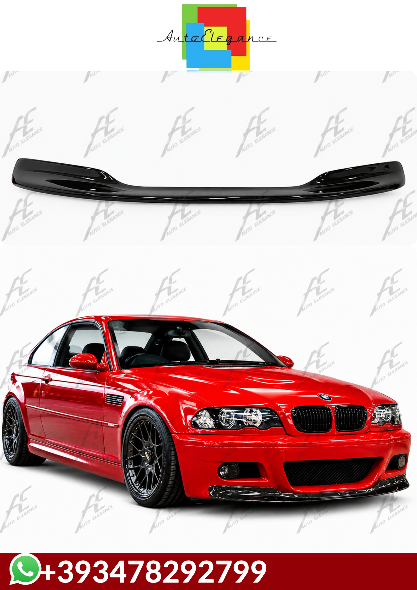 💕SPLITTER   BMW 3 E46 1997+ 💕