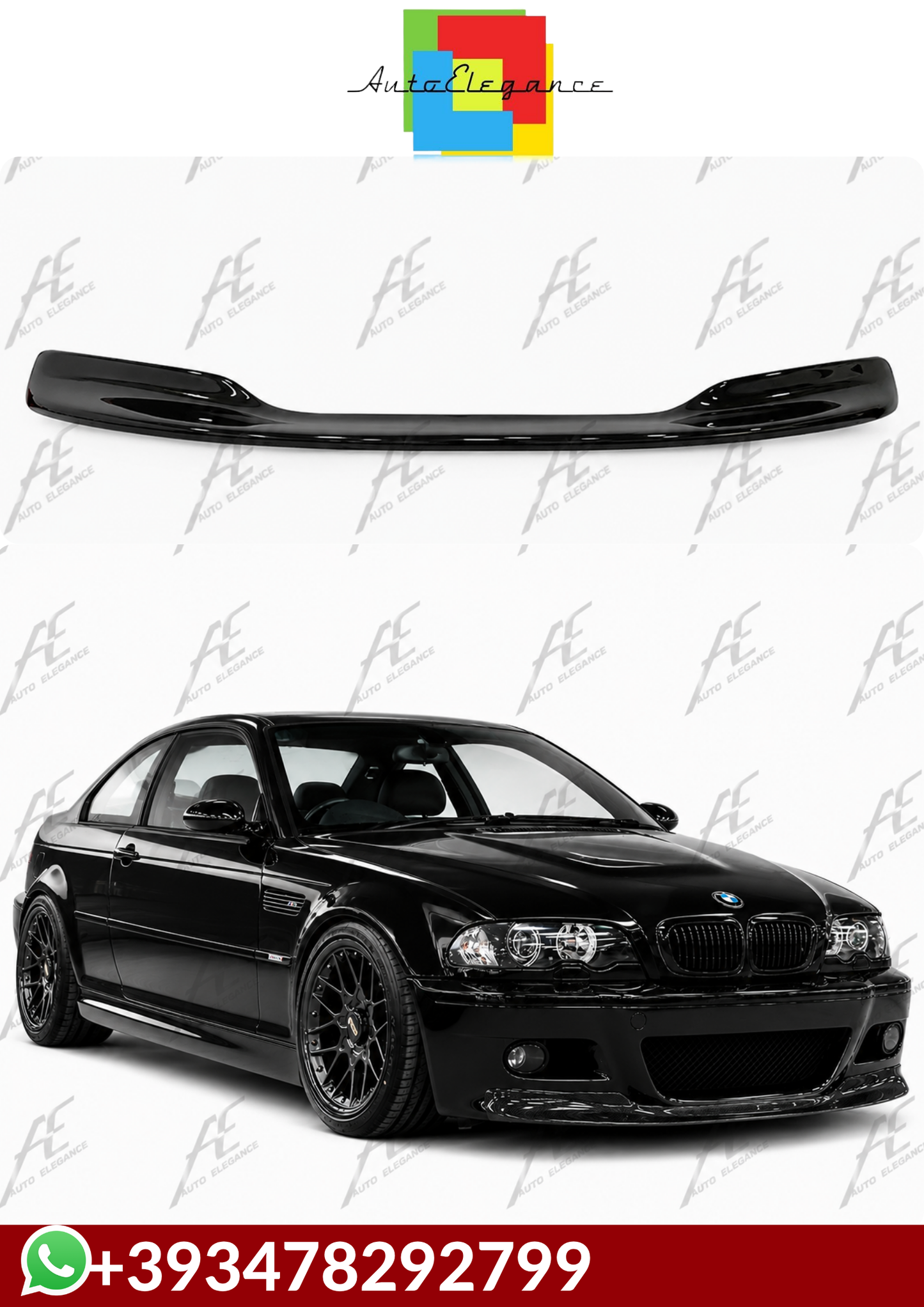 💕SPLITTER   BMW 3 E46 1997+ 💕