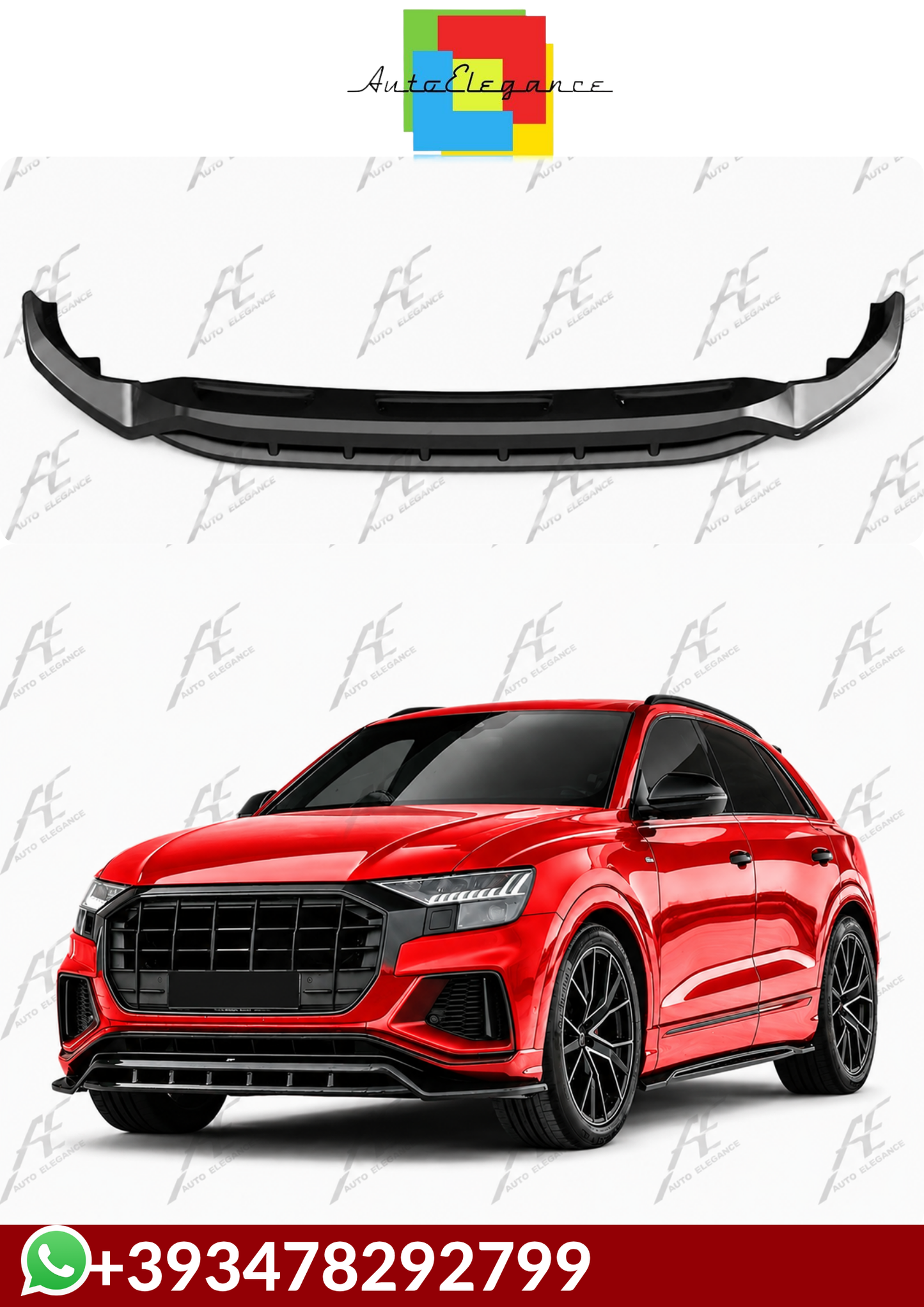 💕SPLITTER  Audi Q8 S Mk1 2019+  💕