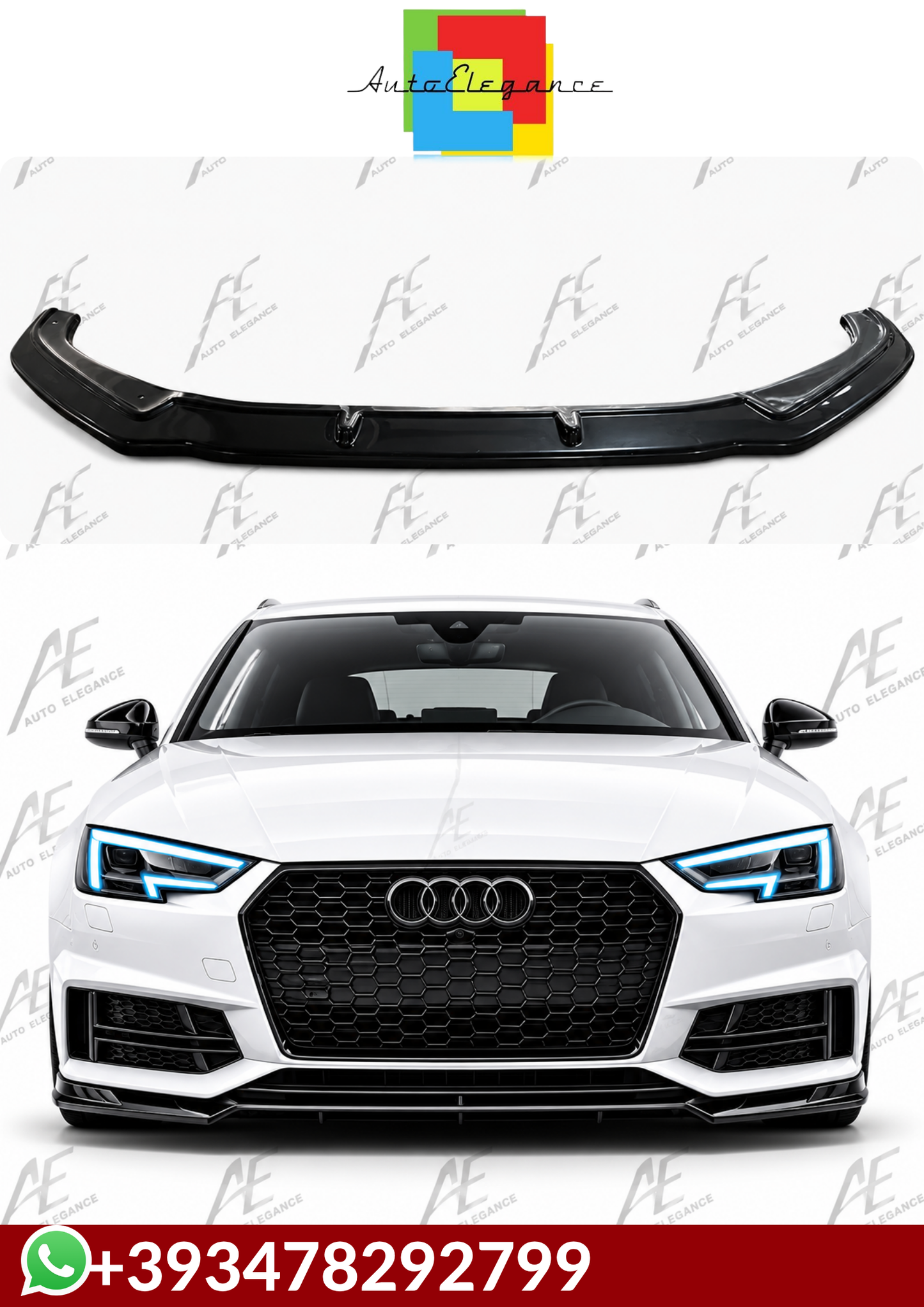 💕SPLITTER    Audi A4 S B9 2016+💕