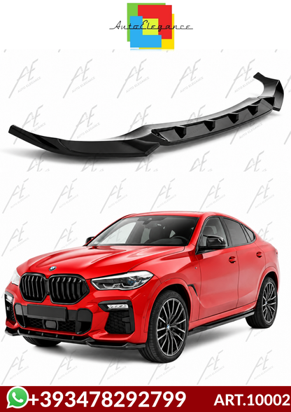 💕ART.10002   Splitter  BMW G06 2020+  A Plus M Pack nero lucido 💕