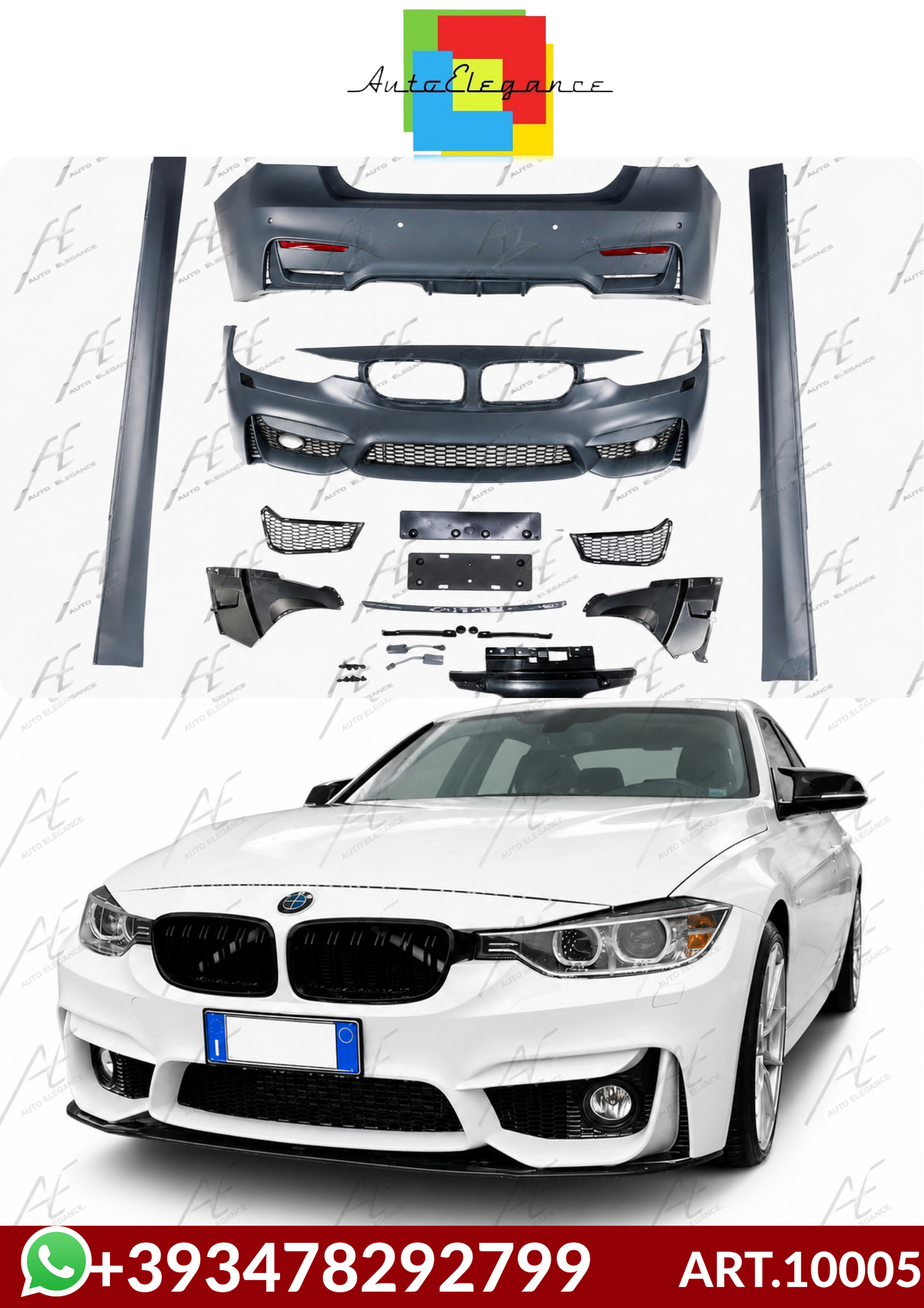 💕ART.10005 BODYKIT  BMW Serie 3 (F30) Sedan 2012-2018💕