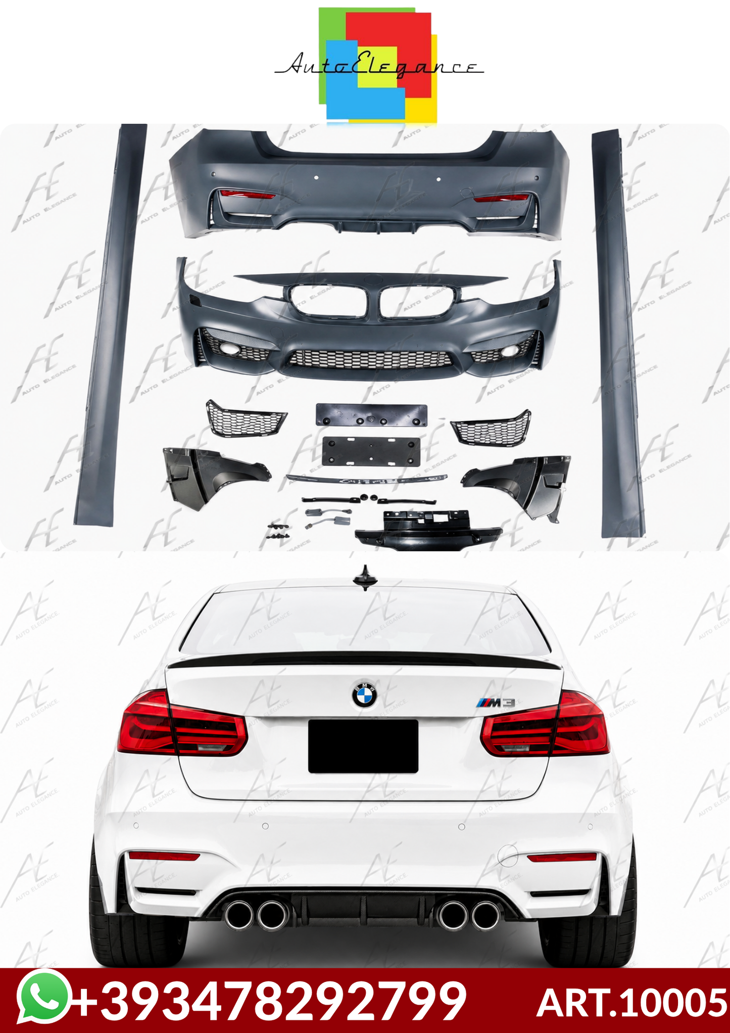 💕ART.10005 BODYKIT  BMW Serie 3 (F30) Sedan 2012-2018💕