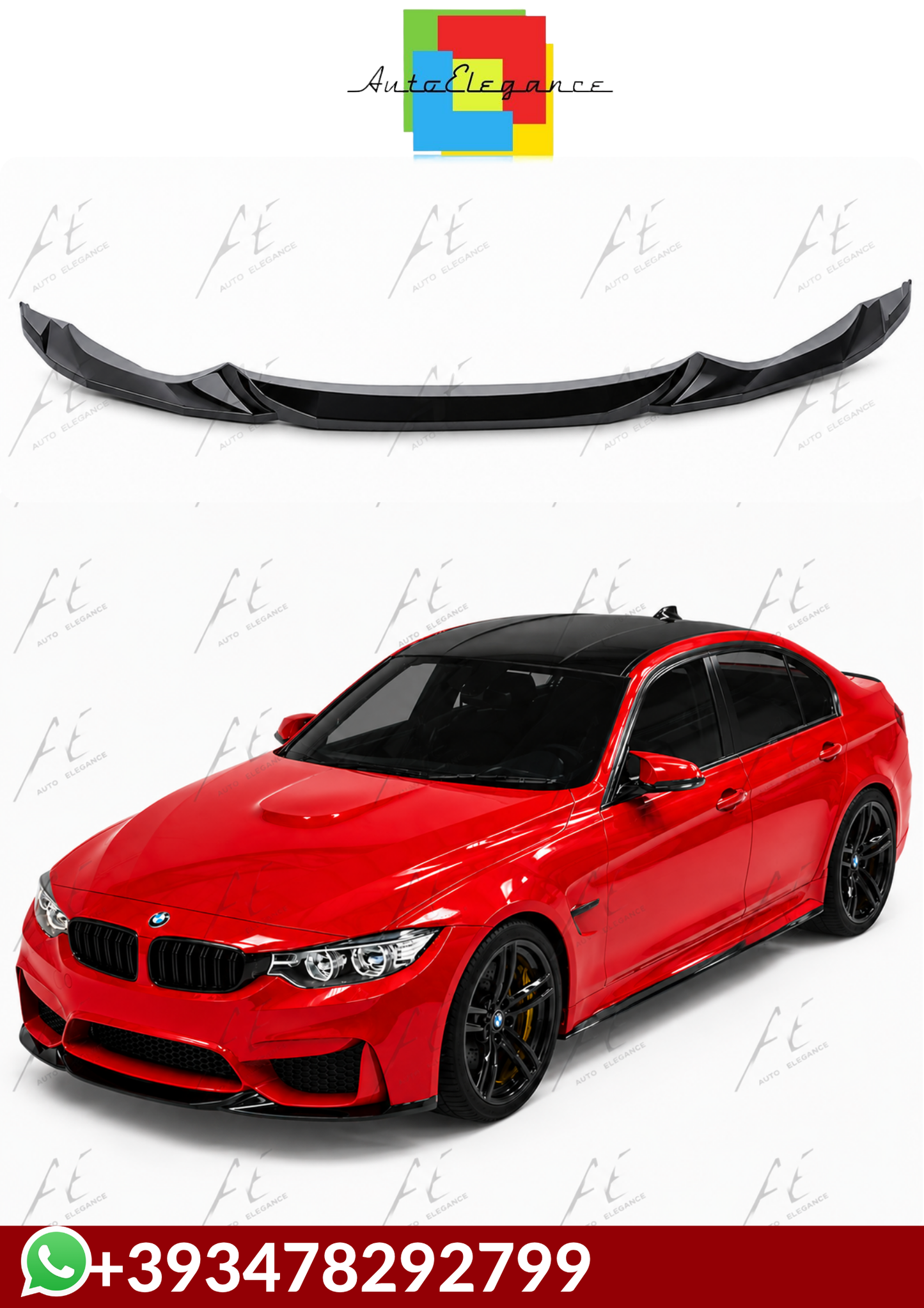 💕 SPLITTER  BMW F80 M3 2012+💕