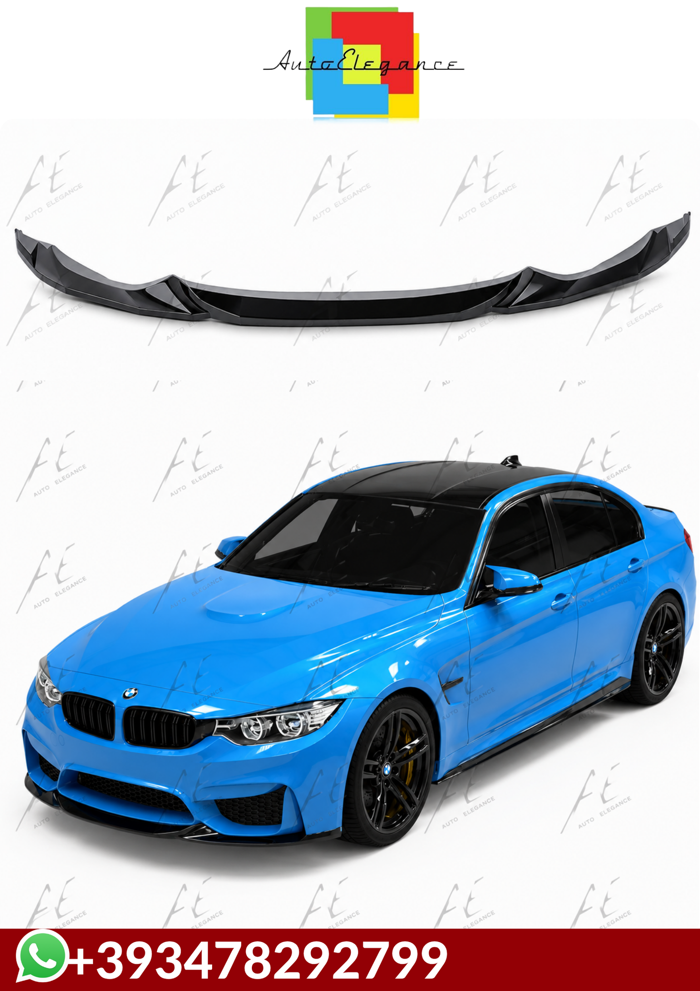💕 SPLITTER  BMW F80 M3 2012+💕