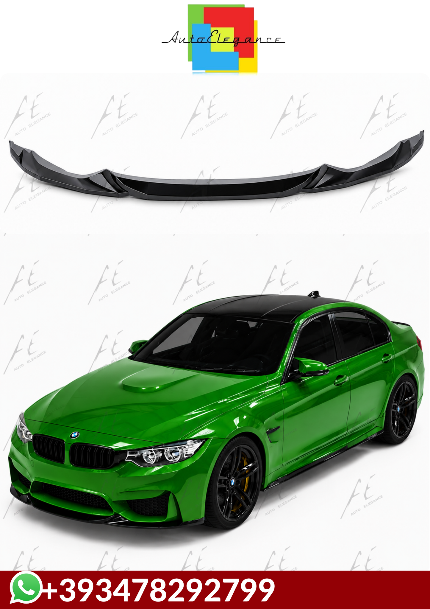 💕 SPLITTER  BMW F80 M3 2012+💕