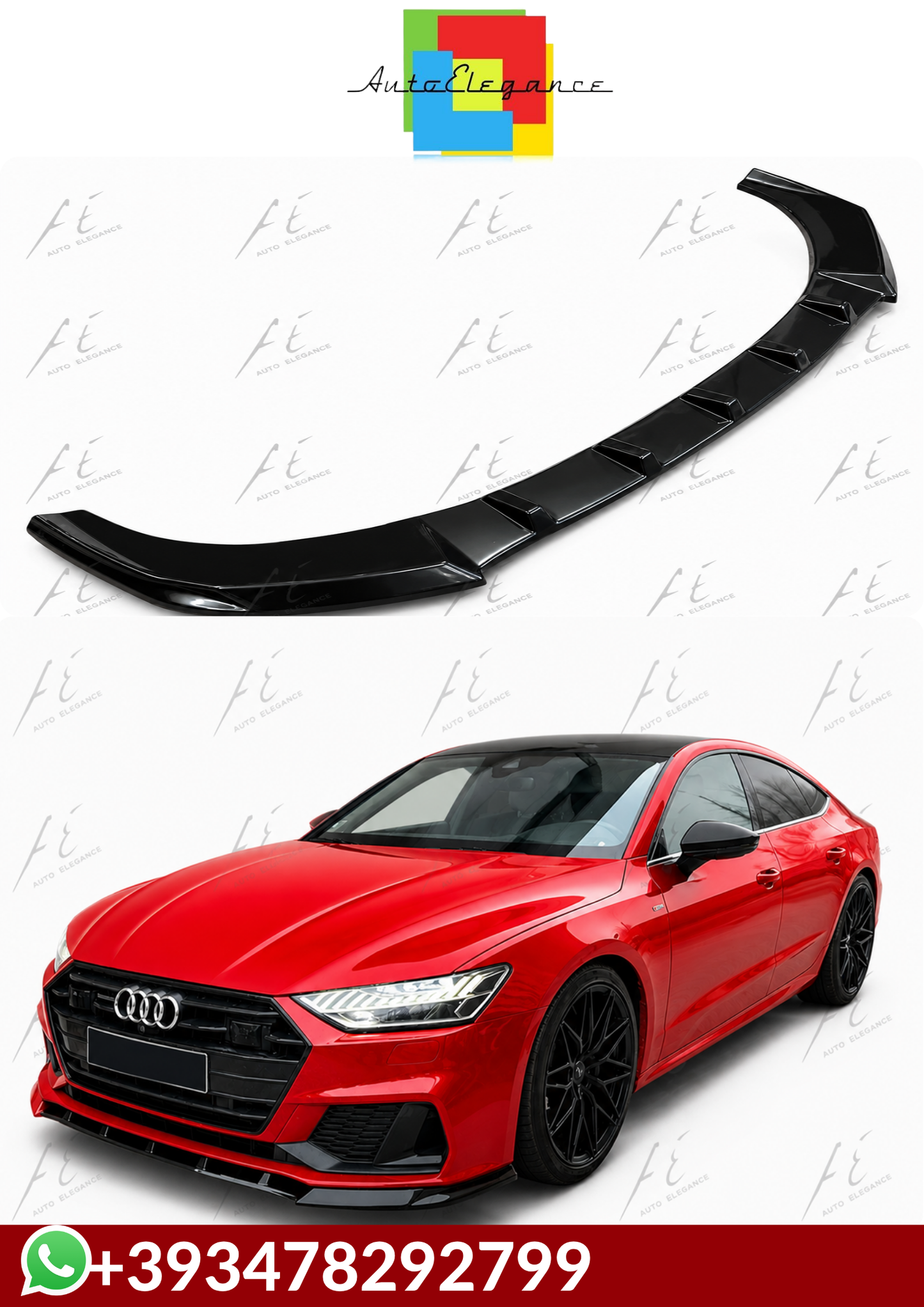 💕 SPLITTER    Audi A7 C8 2018+ 💕