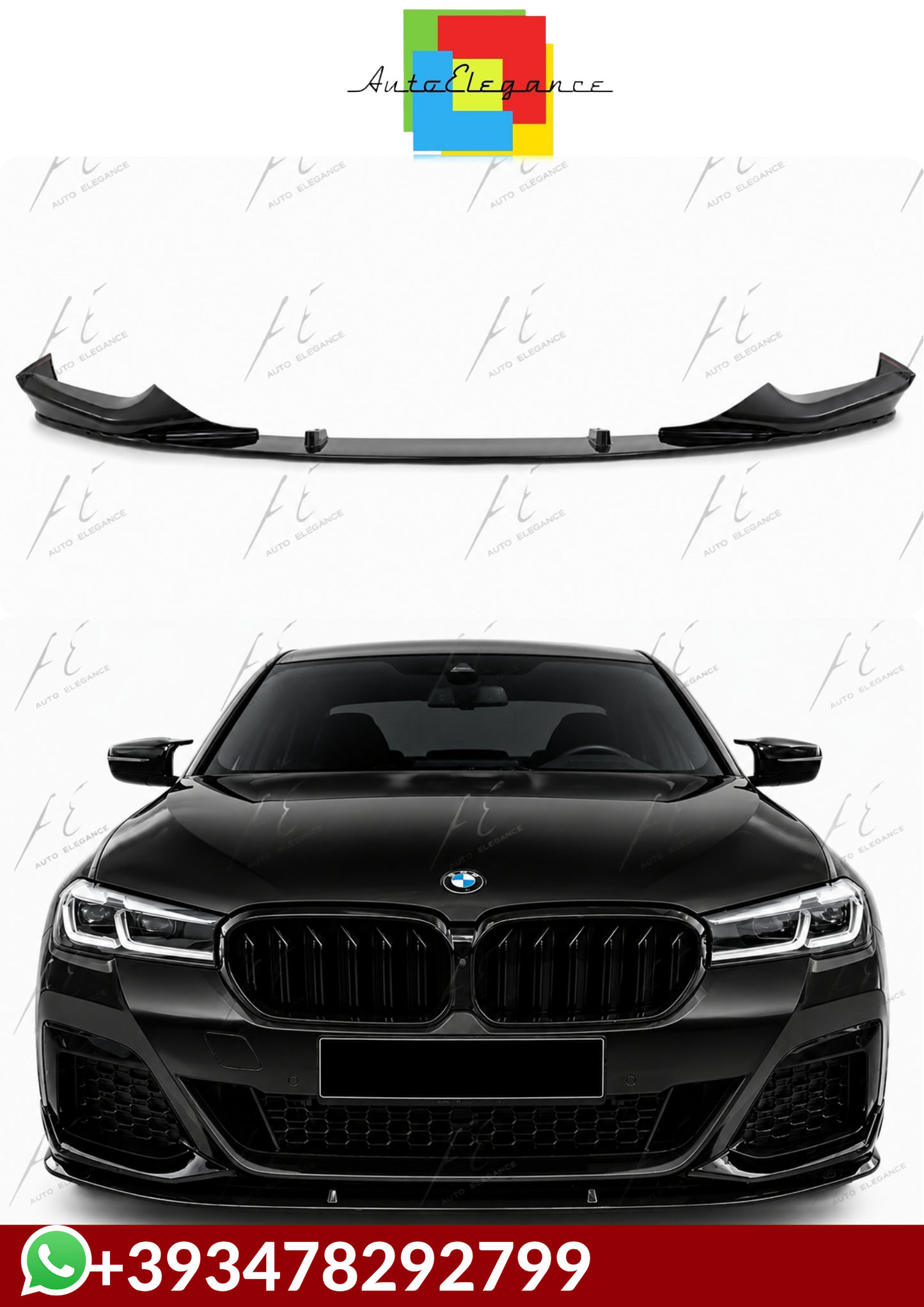 💕 SPLITTER     BMW 5  G30 LCI 2020+💕