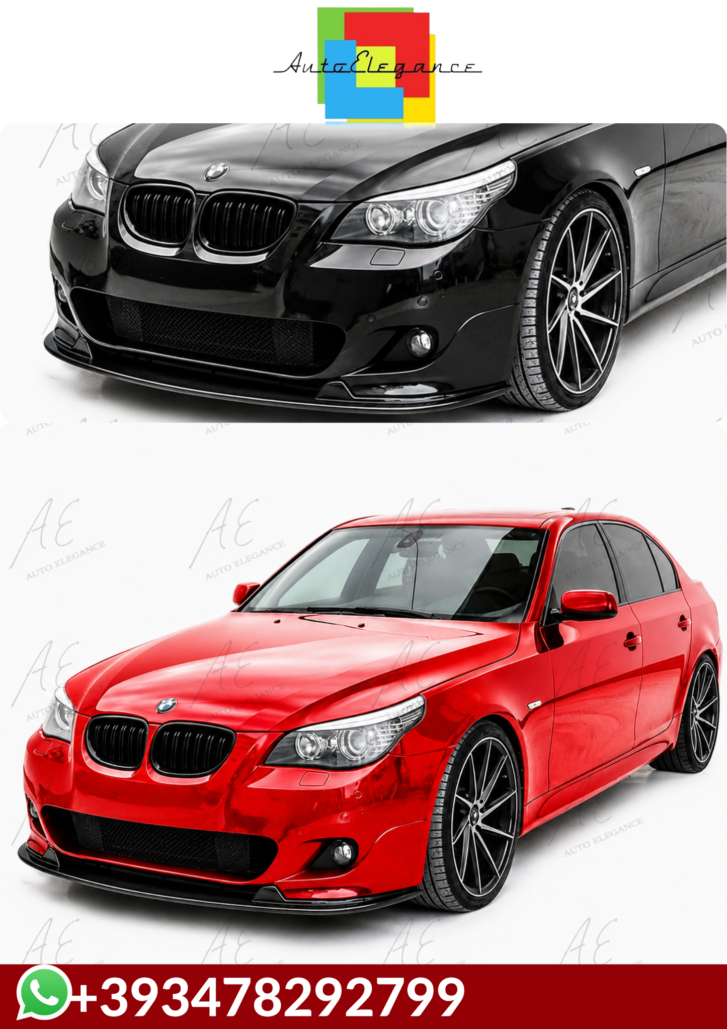 💕 SPLITTER   BMW 5 E60 2003+💕