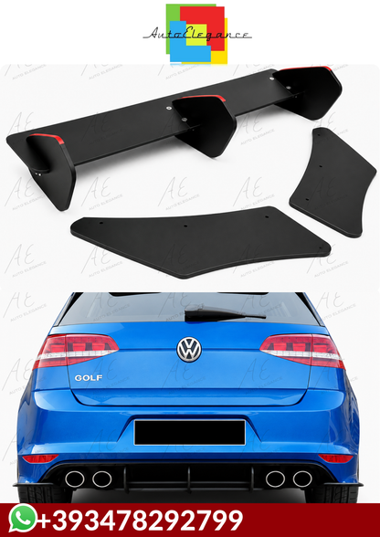 💕 DIFFUSOR    VW Golf Mk7 2012+💕