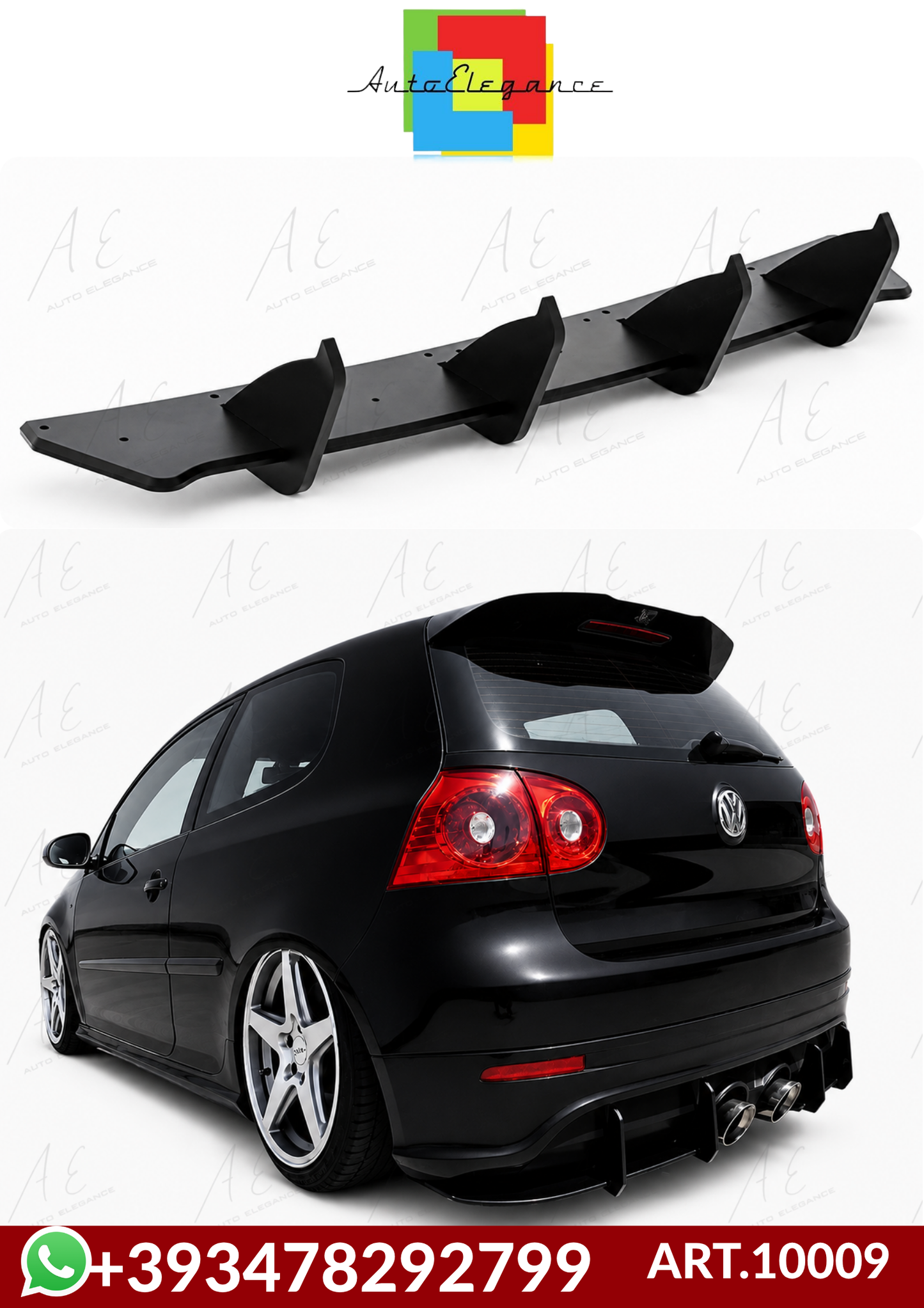 💕ART.10009  Flap posteriore VW Golf Mk5 2003+💕