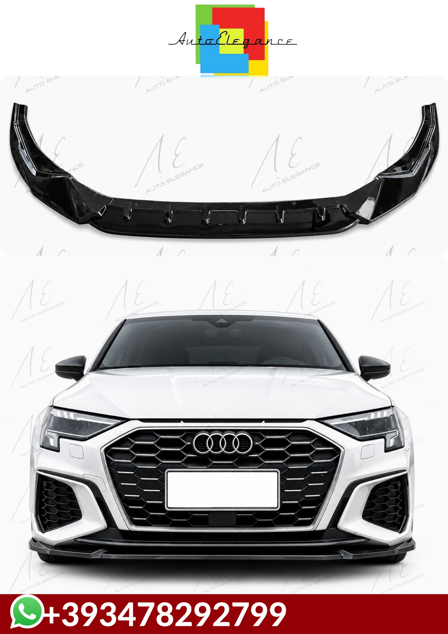 💕SPLITTER   Audi A3 S 8Y SB, SD 2020+ 💕