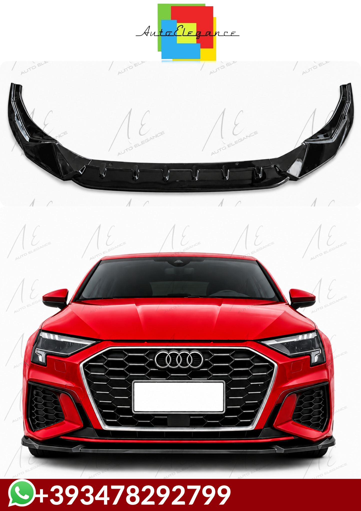 💕SPLITTER   Audi A3 S 8Y SB, SD 2020+ 💕