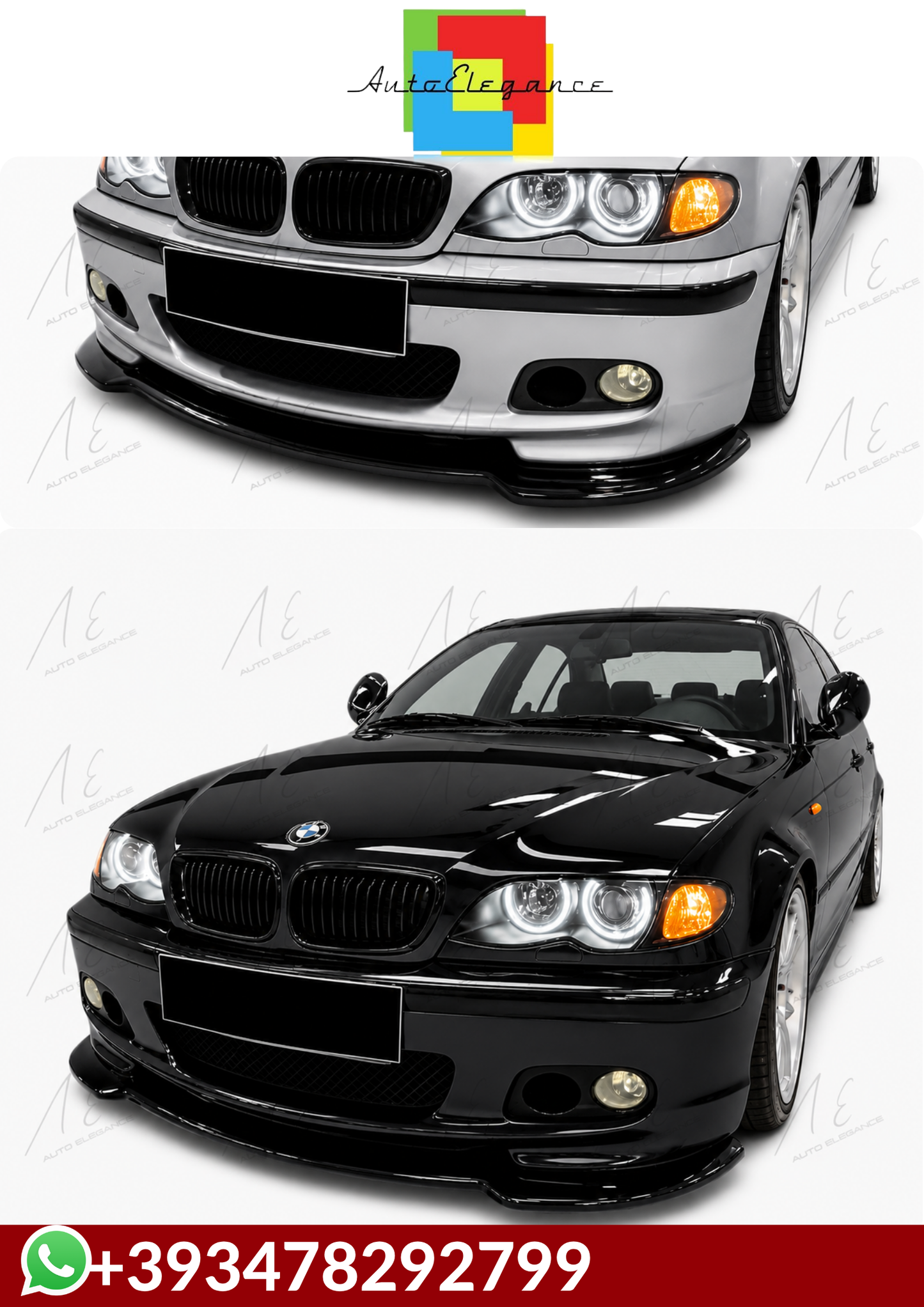 💕SPLITTER    BMW 3 E46 1997+ 💕