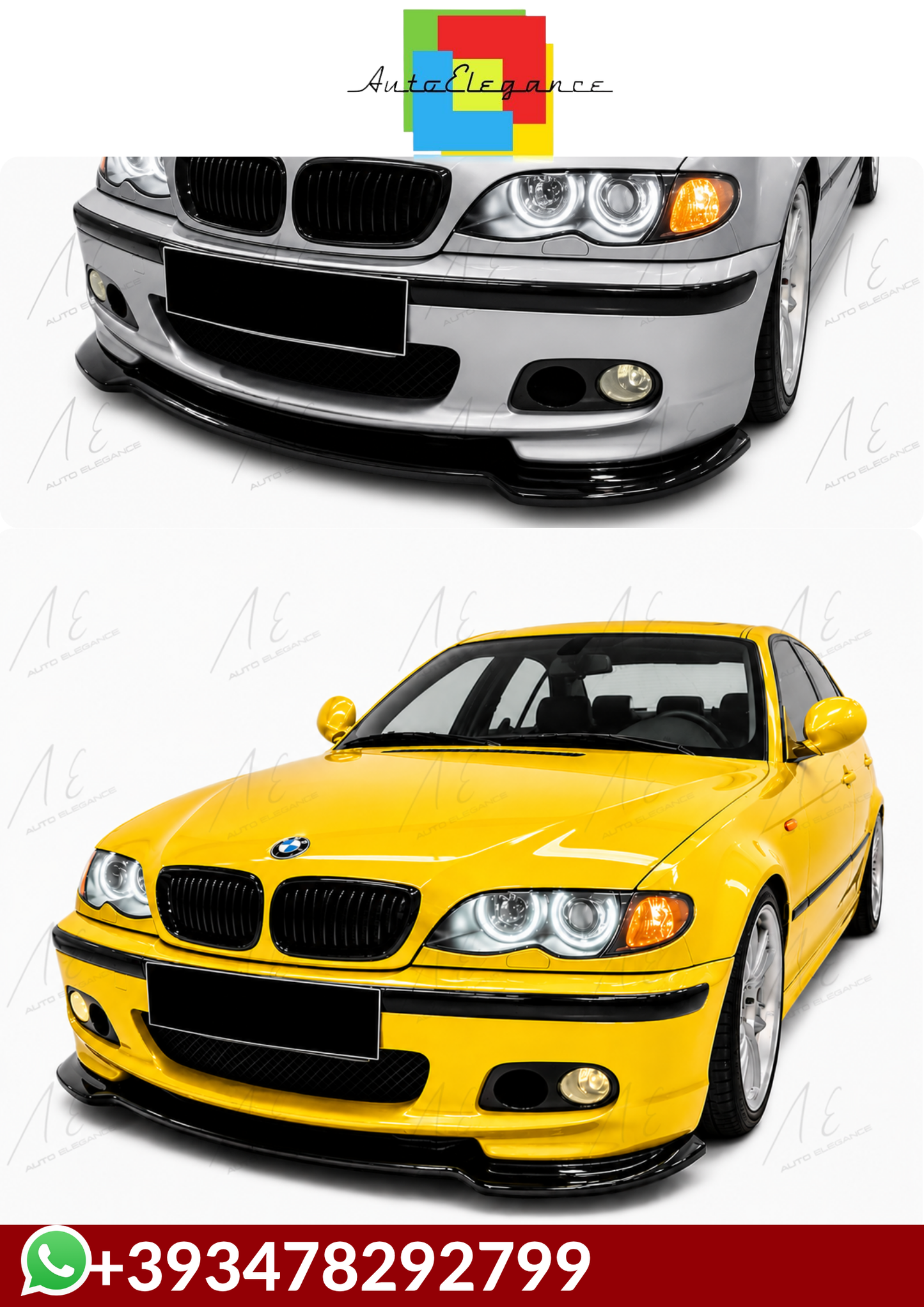 💕SPLITTER    BMW 3 E46 1997+ 💕