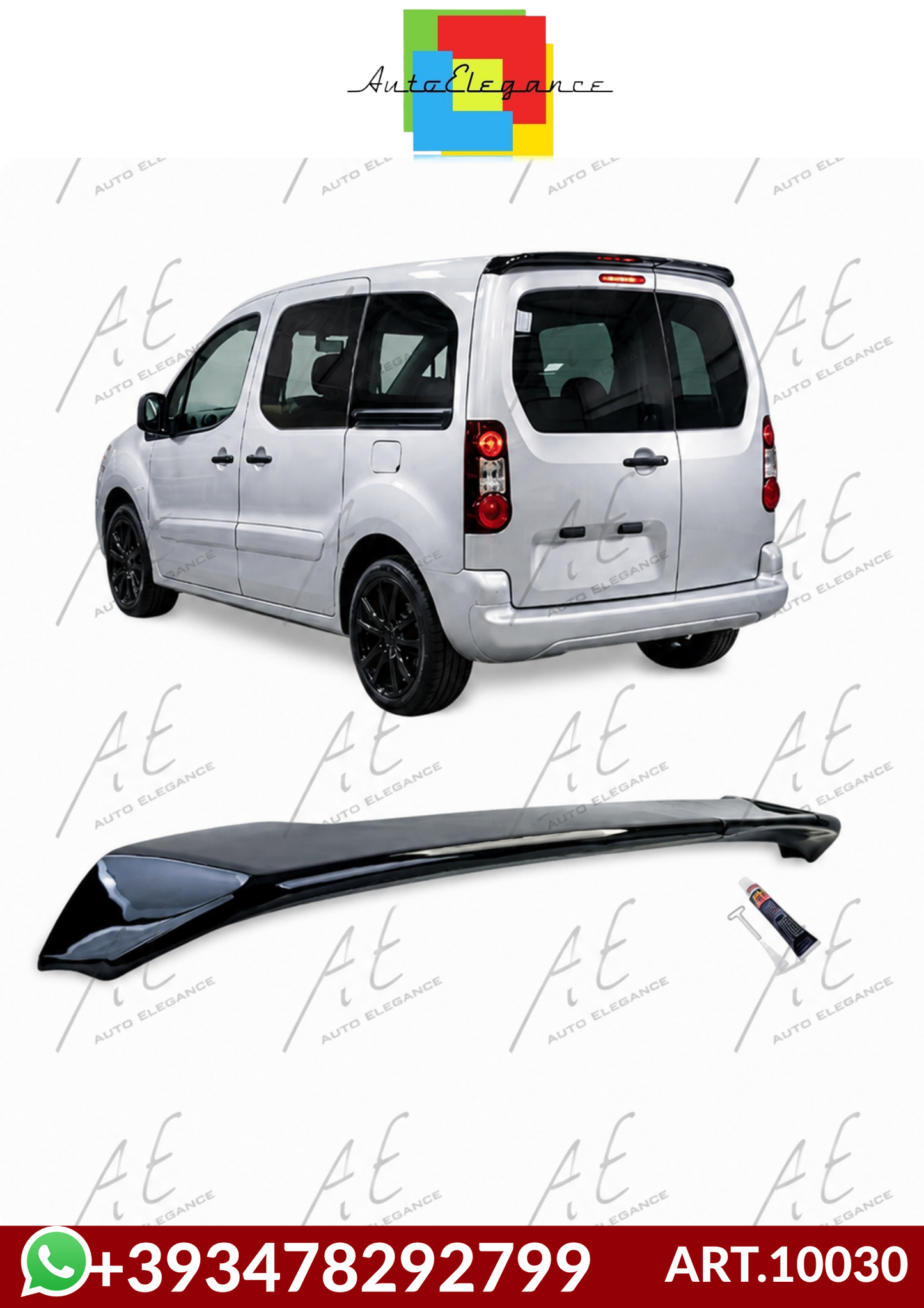 💕ART.10030 SPOILER  Peugeot Partner / Citroen Berlingo (2008–2018)💕