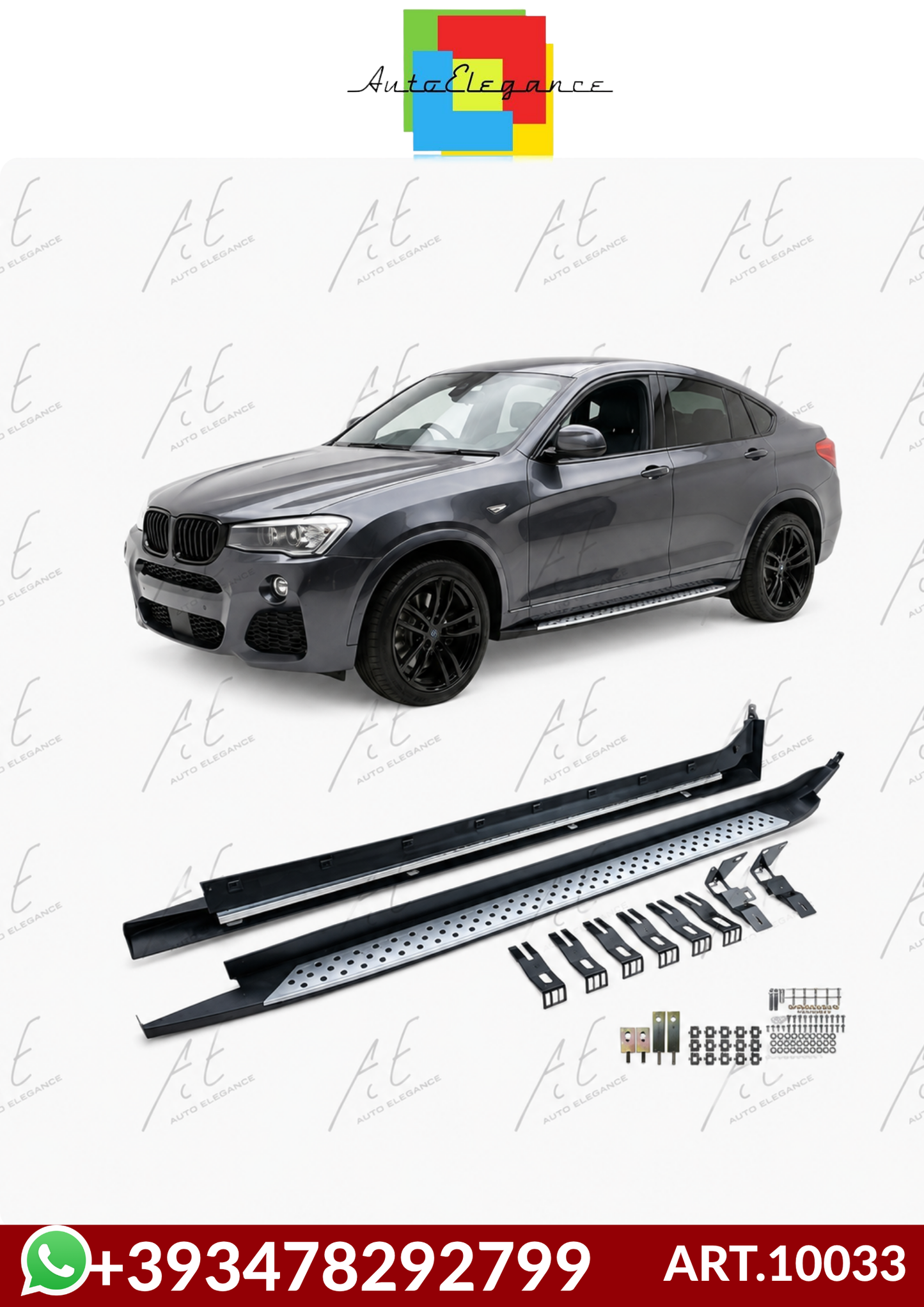 💕ART.10033  PEDANE BMW X4 F26 2014–2018💕
