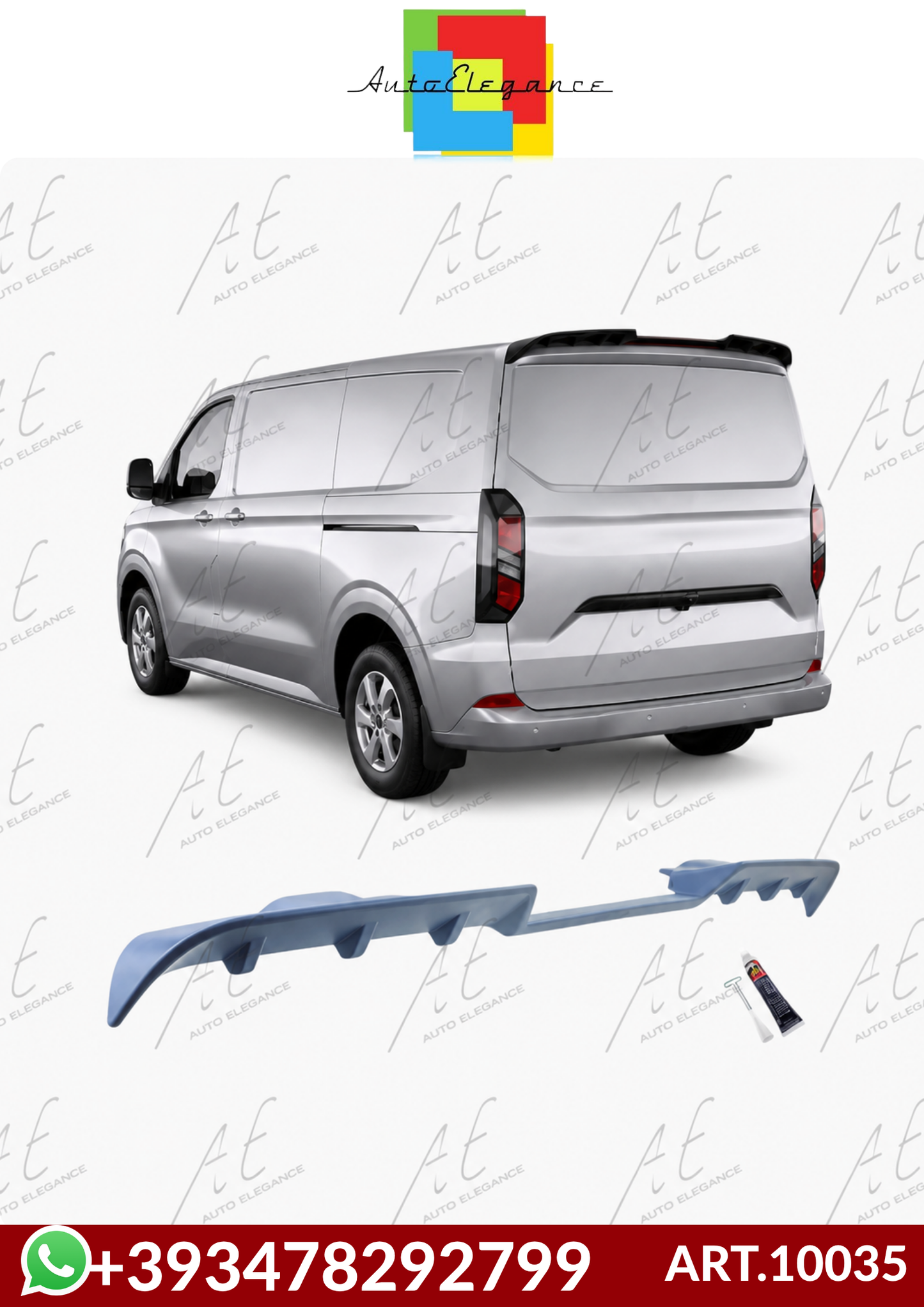 💕ART.10035 SPOILER Ford Tourneo Custom 2023+ 💕