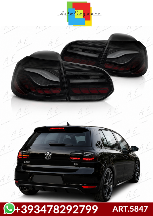 💕ART.5847 FARI POSTERIORI LED  VW GOLF 6 2008-2013💕