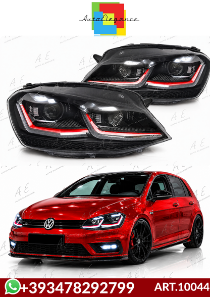 💕ART.10044  FARI  ANTERIORI VW GOLF 7 13-17 💕