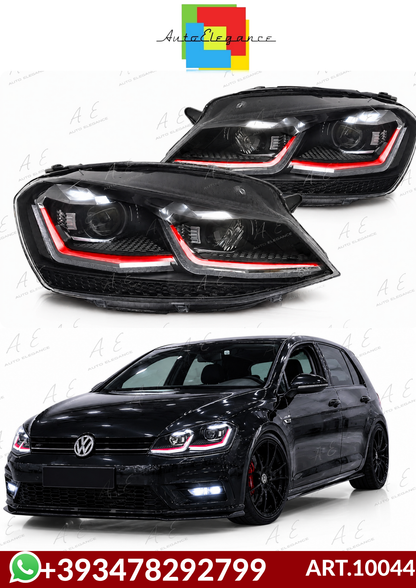 💕ART.10044  FARI  ANTERIORI VW GOLF 7 13-17 💕