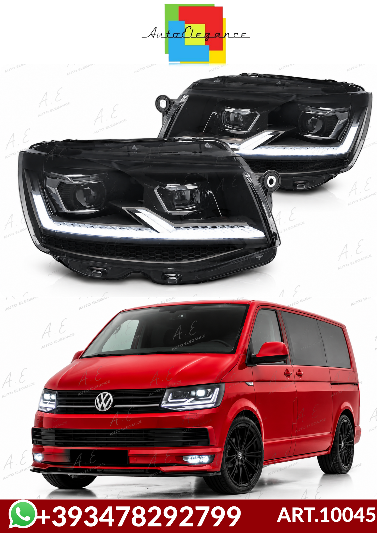 💕ART.10045 FARI  ANTERIORI  VW T6 15-19 💕