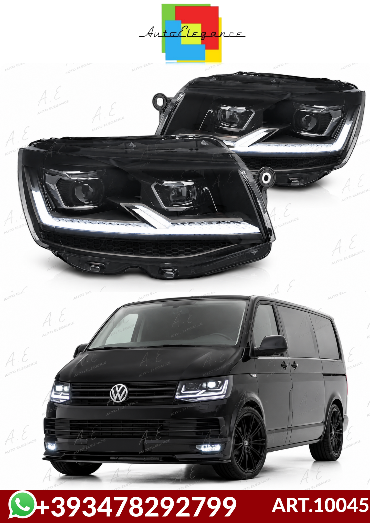💕ART.10045 FARI  ANTERIORI  VW T6 15-19 💕
