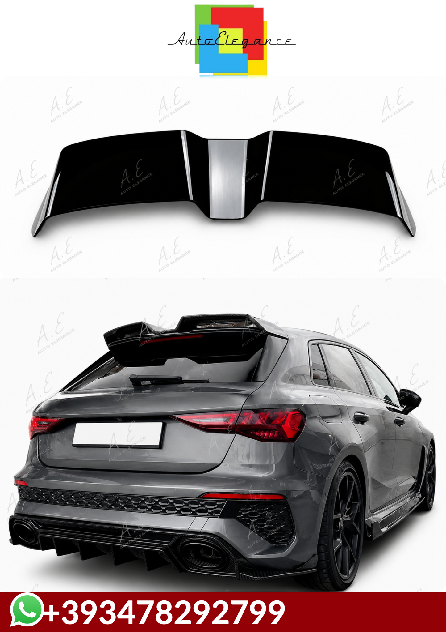 💕SPOILER Audi A3 S3 RS3 8Y  Sportback 2021 -2024 💕
