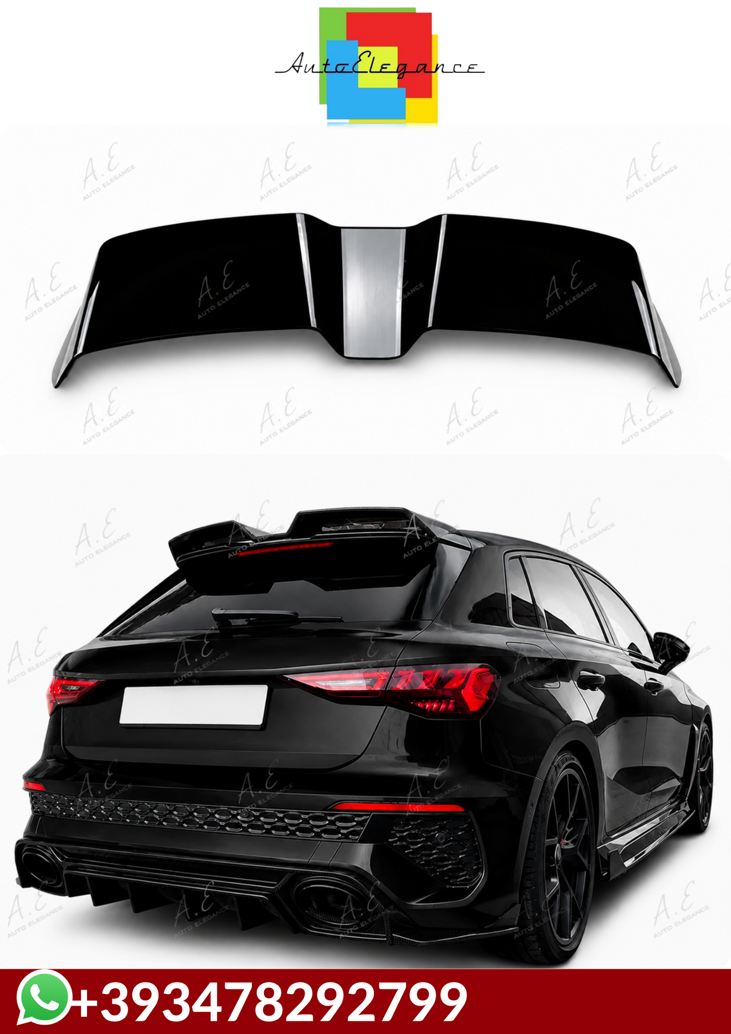 💕SPOILER Audi A3 S3 RS3 8Y  Sportback 2021 -2024 💕