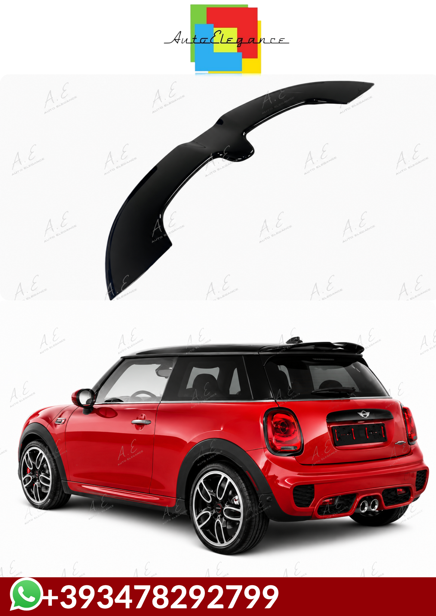 💕 SPOILER  BMW MINI   F55 F56 JCW 3-Door  💕