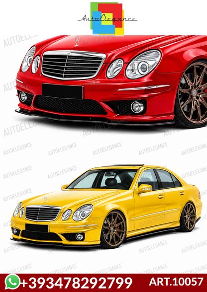 💕 ART.10057 SPLITTER MERCEDES  CLASSE E W211 AMG 2002-2009💕