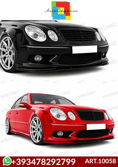 💕 ART.10058 SPLITTER  MERCEDES CLASSE E W211 AMG 2002-2009💕