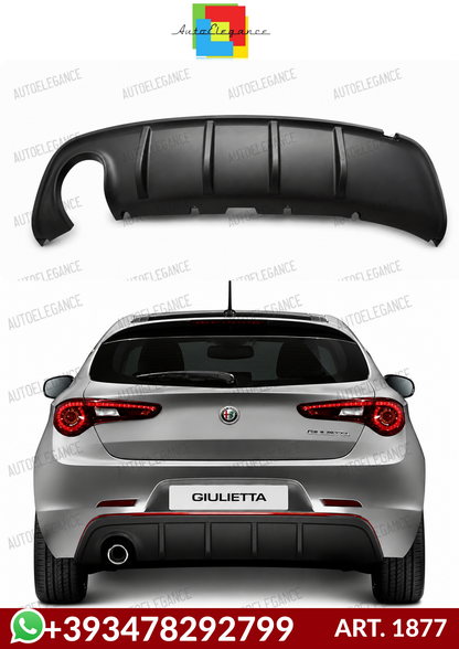 💕ART. 1877 DIFFUSORE GIULIETTA 2010+ LOOK SPRINT NERO OPACO 💕