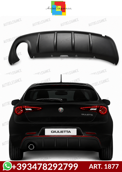 💕ART. 1877 DIFFUSORE GIULIETTA 2010+ LOOK SPRINT NERO OPACO 💕