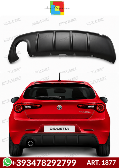 💕ART. 1877 DIFFUSORE GIULIETTA 2010+ LOOK SPRINT NERO OPACO 💕