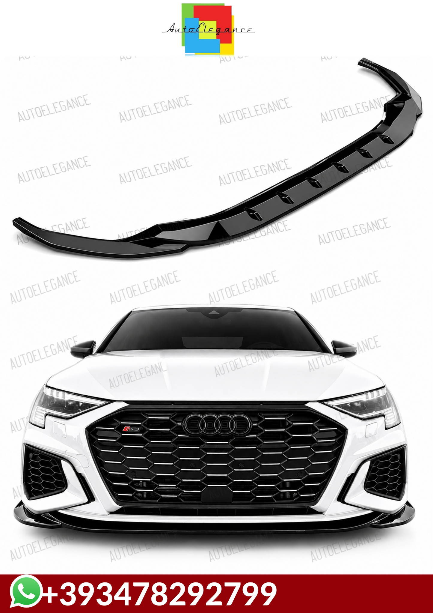 💕 SPLITTER    Audi A3 S3 8Y 2020+ 💕