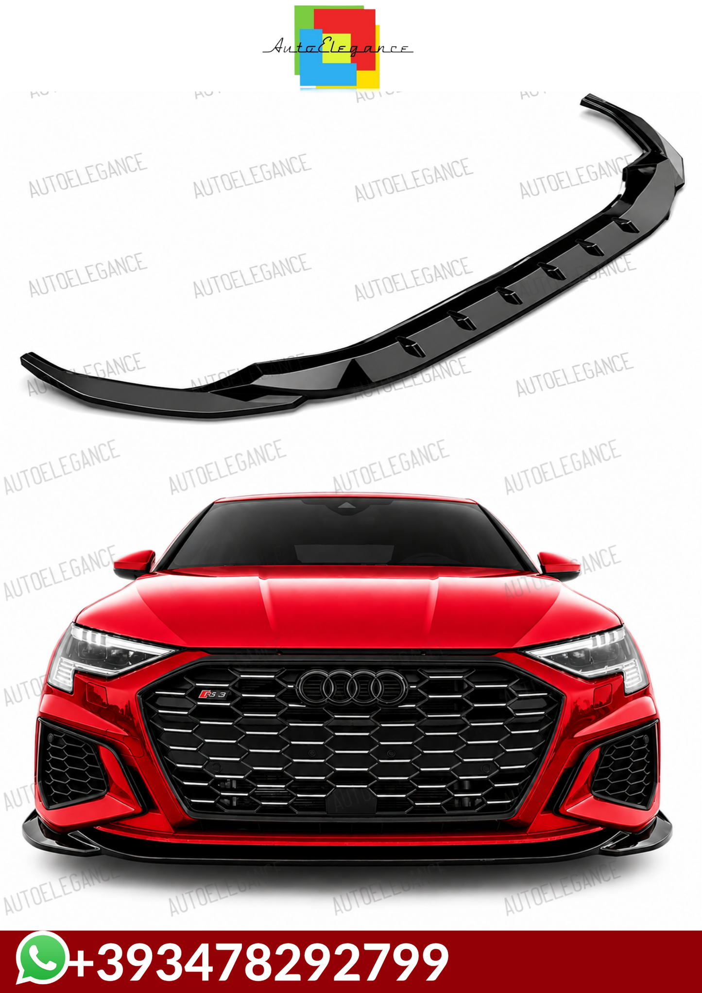💕 SPLITTER    Audi A3 S3 8Y 2020+ 💕