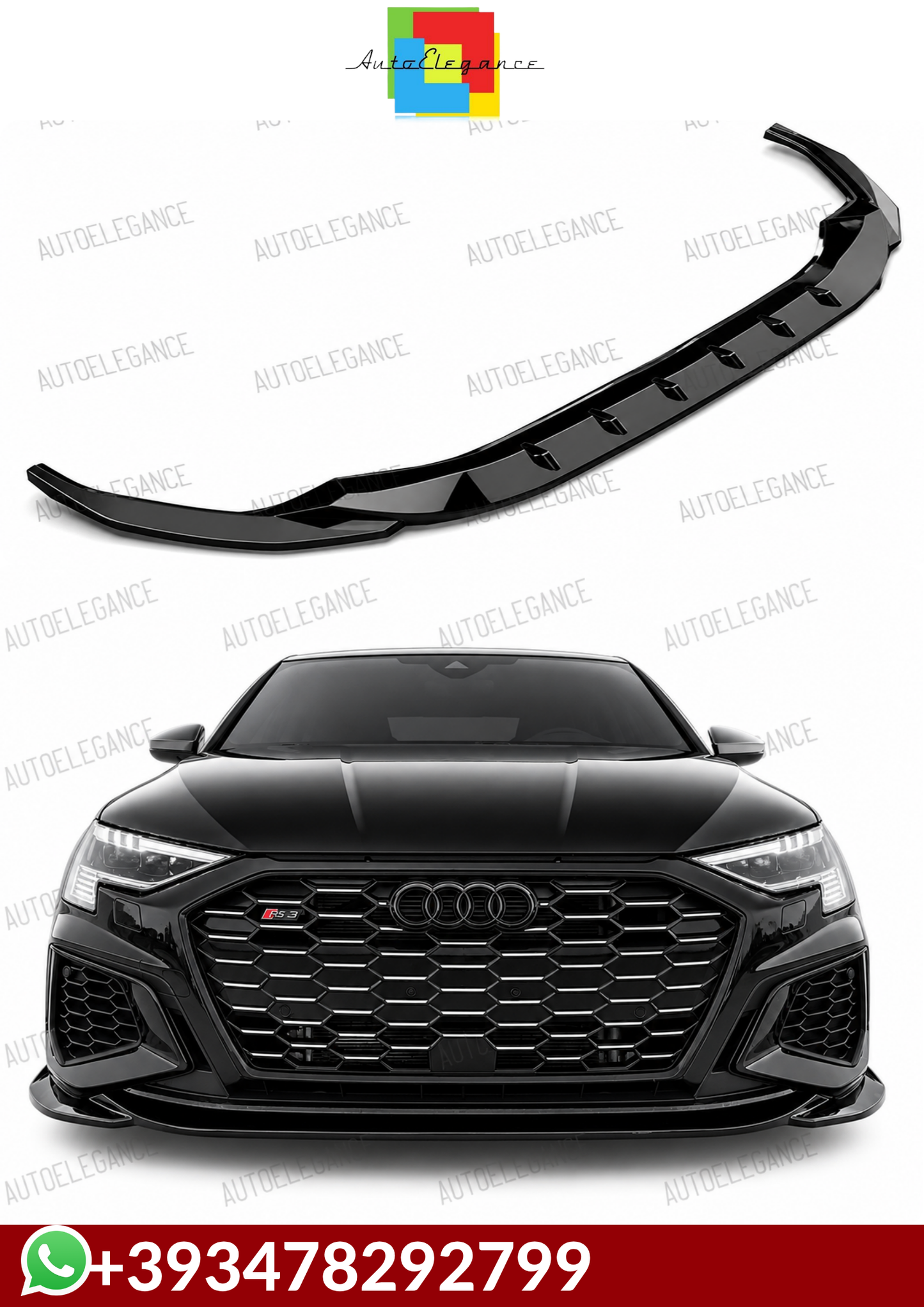 💕 SPLITTER    Audi A3 S3 8Y 2020+ 💕
