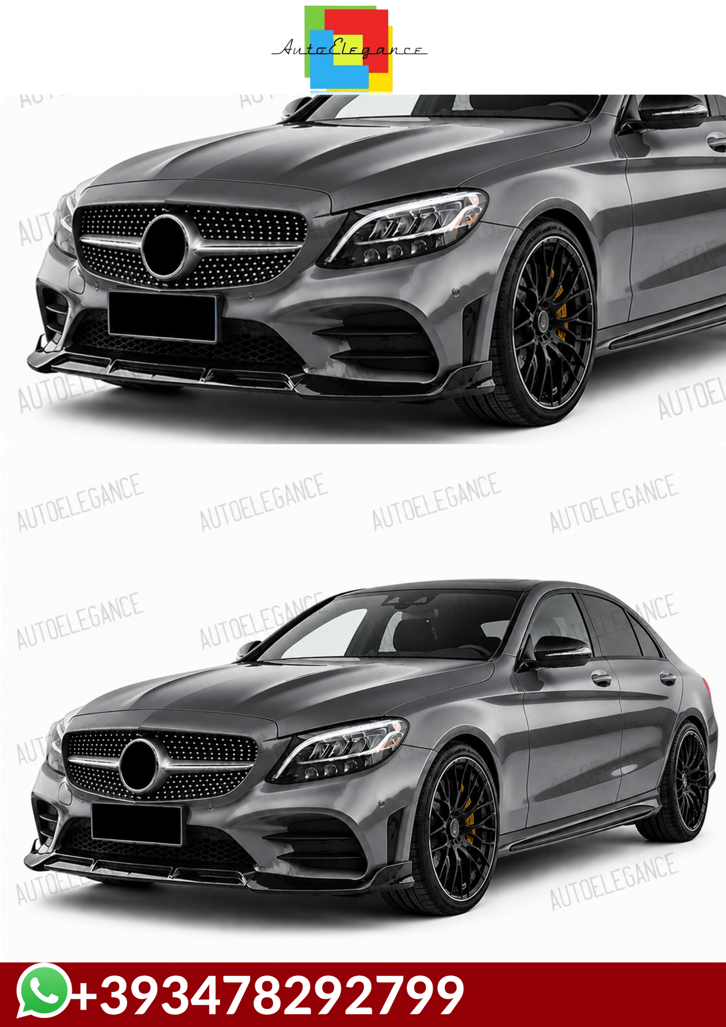 💕 SPLITTER     M. Benz W205 2019+ 💕