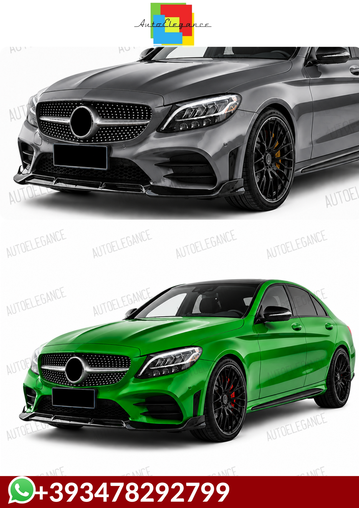 💕 SPLITTER     M. Benz W205 2019+ 💕