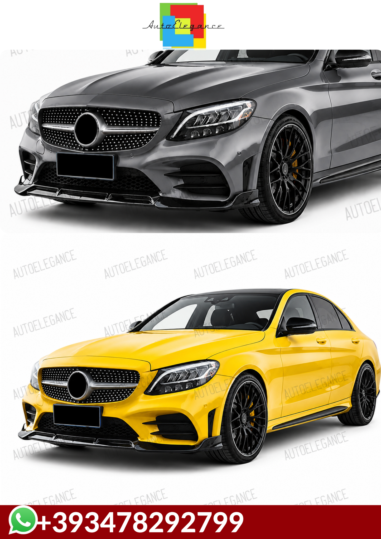💕 SPLITTER     M. Benz W205 2019+ 💕
