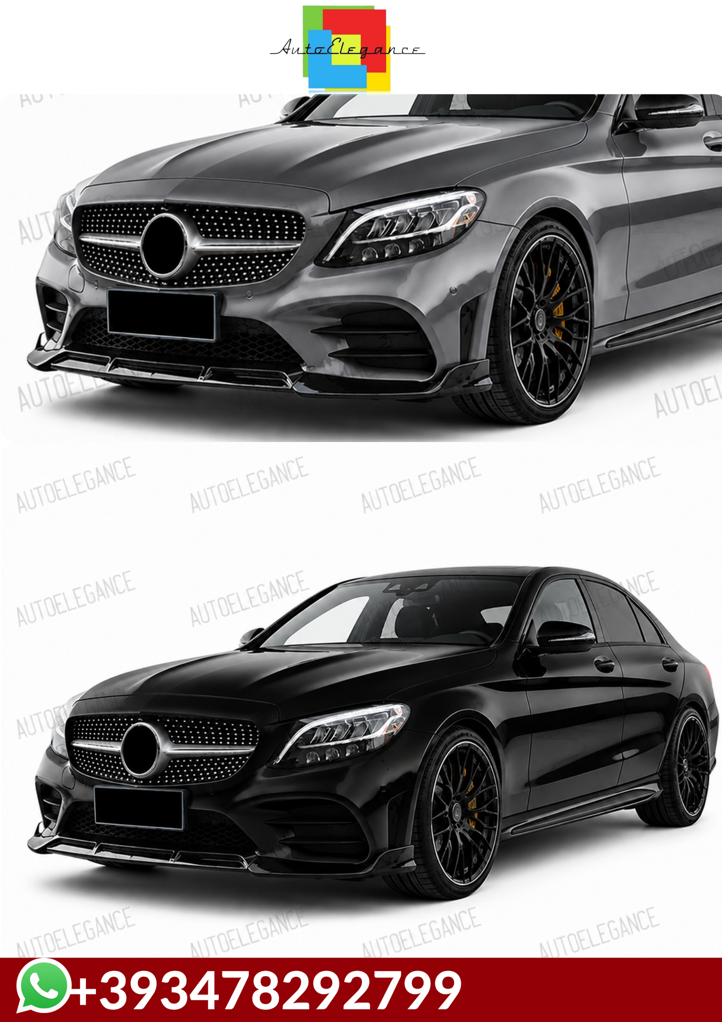 💕 SPLITTER     M. Benz W205 2019+ 💕