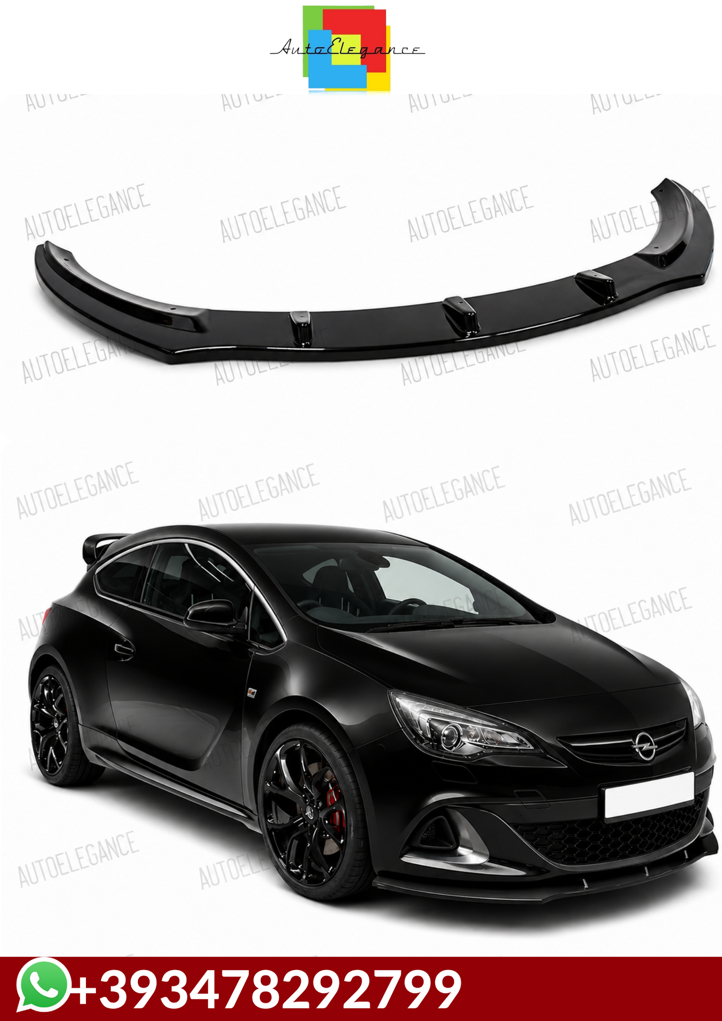 💕 SPLITTER  Opel Astra J GTC 2011+💕