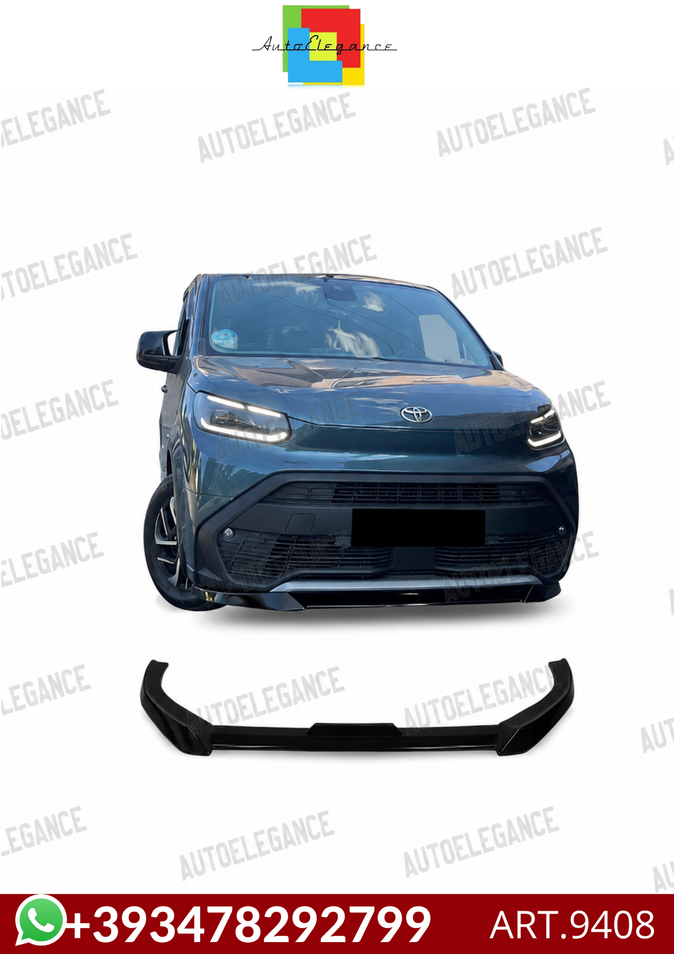💕ART.9408 SPLITTER TOYOTA PROACE CITY 2021+💕