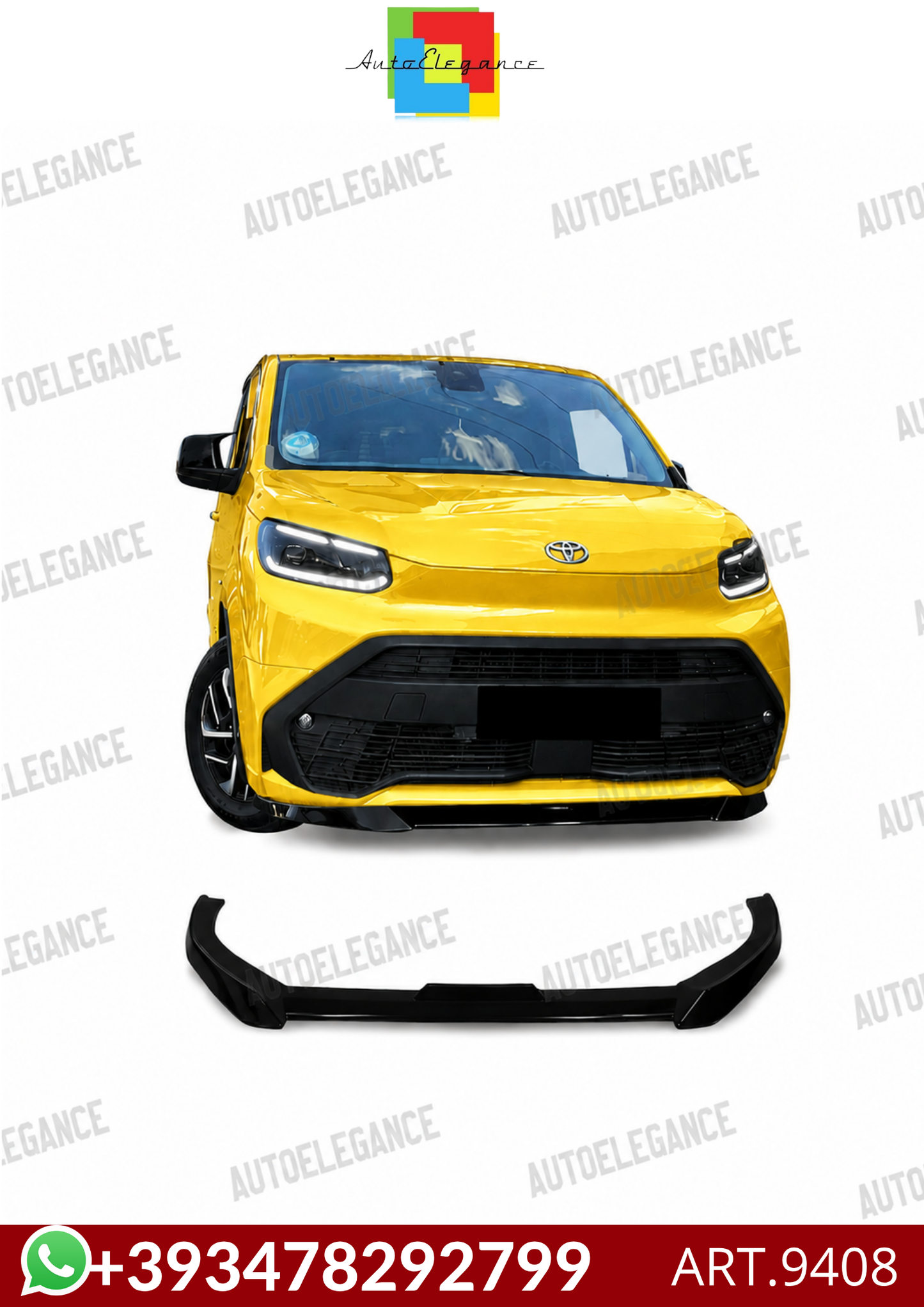 💕 ART.9408 SPLITTER TOYOTA PROACE CITY 2021+💕