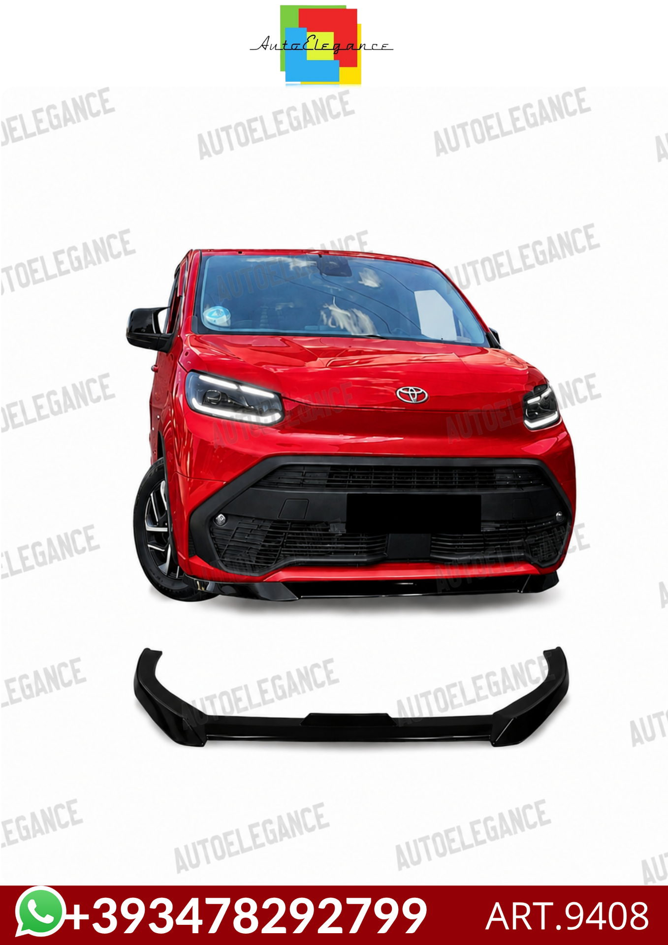 💕ART.9408 SPLITTER TOYOTA PROACE CITY 2021+💕