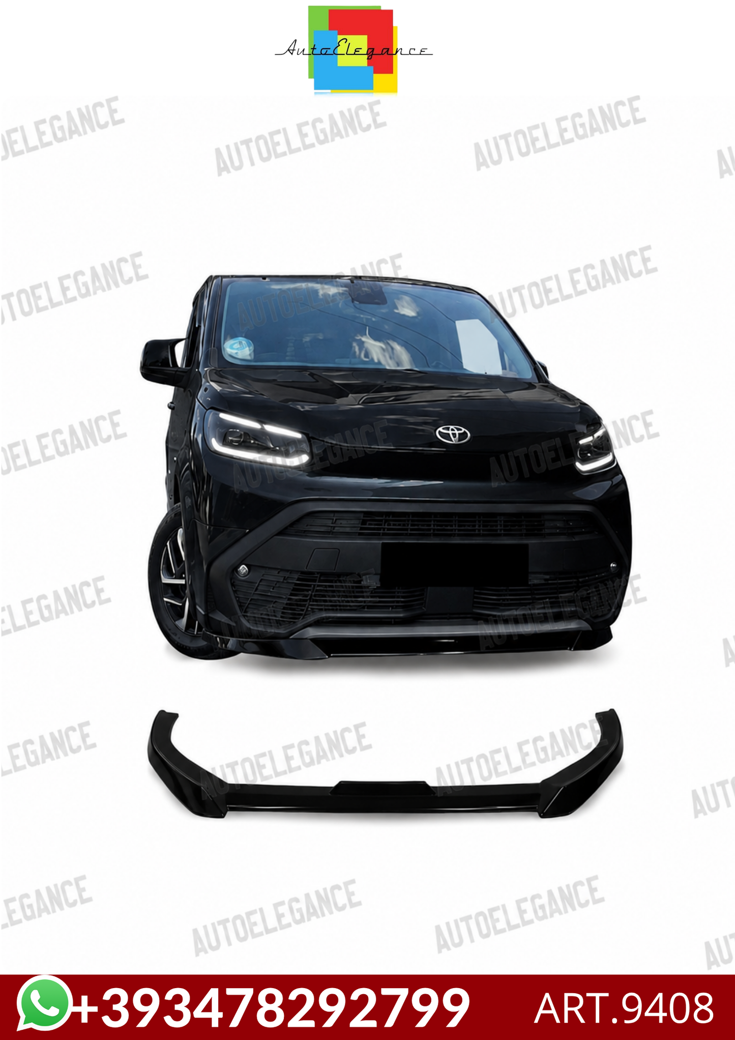 💕 ART.9408 SPLITTER TOYOTA PROACE CITY 2021+💕