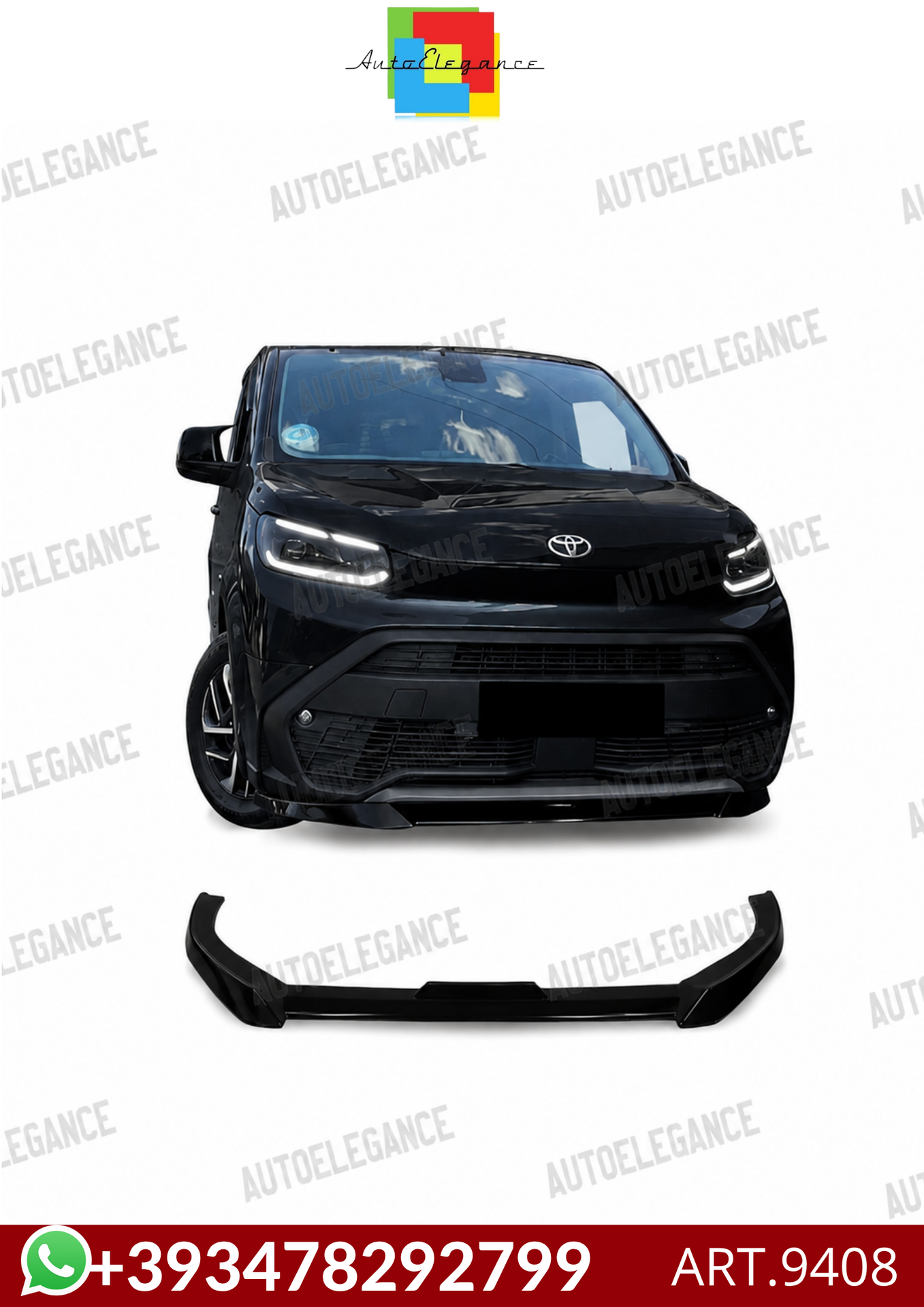 💕ART.9408 SPLITTER TOYOTA PROACE CITY 2021+💕