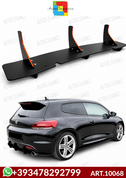 💕ART.10068 SPLITTER POSTERIORI VW Scirocco R Max 2008-2017💕