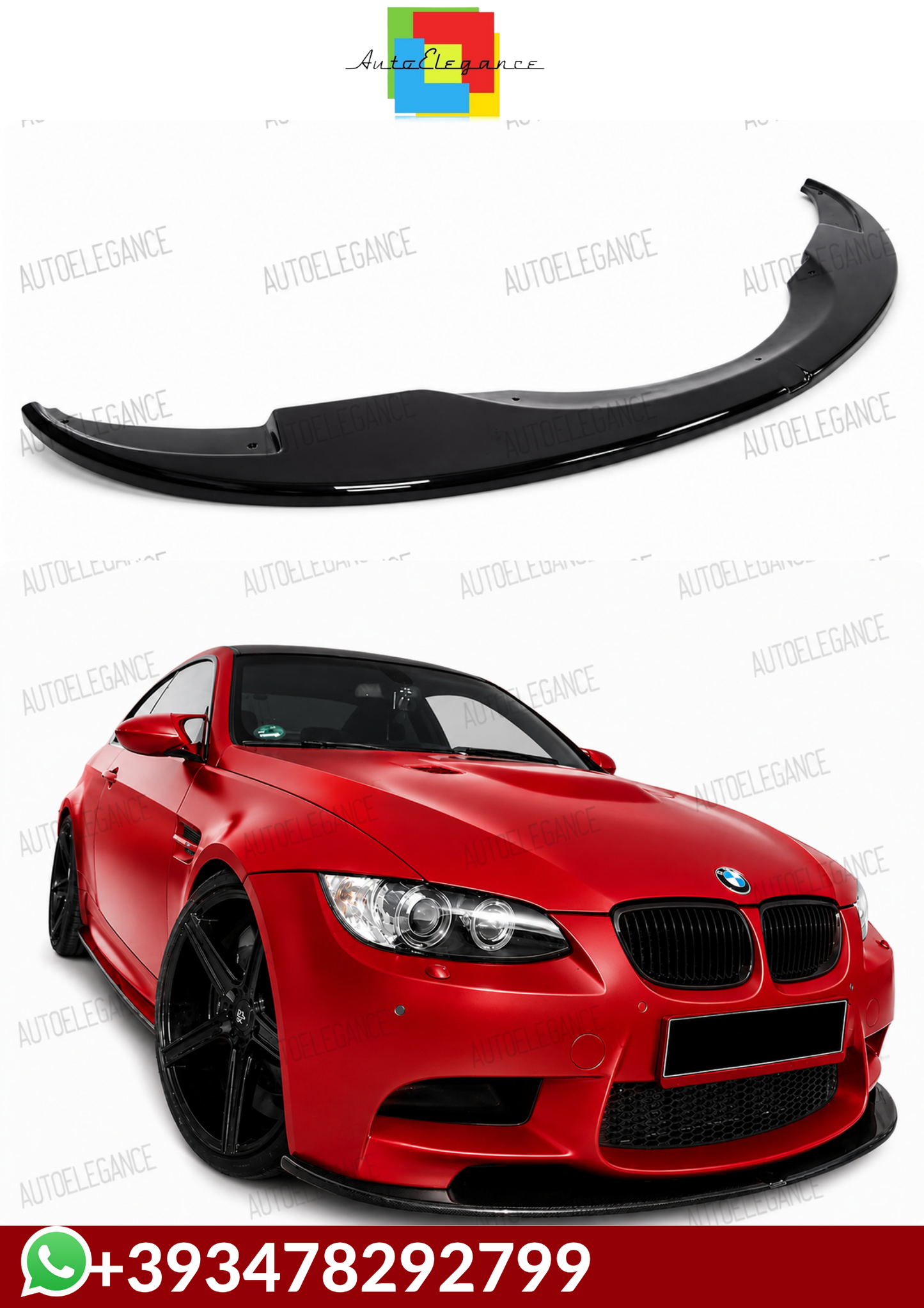 SPLITTER BMW 3 E92 2007+